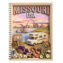Puerta de Arco de viaje por carretera de Missouri