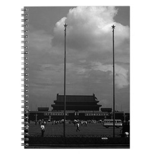 Cuaderno Puerta de la plaza Tiananmen de la calle Pekin de 