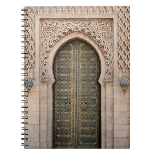 CUADERNO PUERTA DE MADERA GRIS