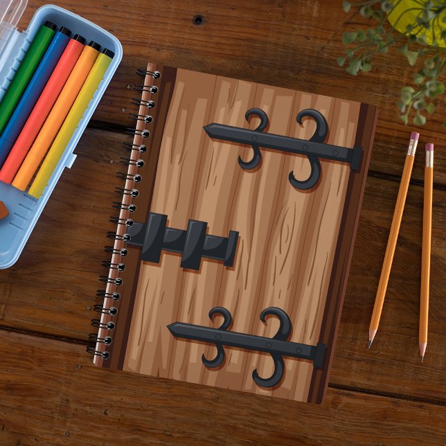 Cuaderno Puerta de madera medieval (Subido por el creador)