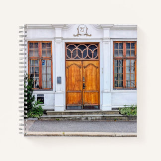 Cuaderno Puerta del Art Nouveau noruego