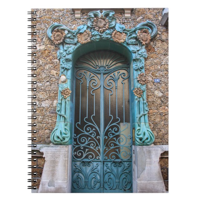 Cuaderno Puerta Girasol Art Nouveau No14.
- (Frente)