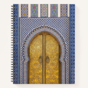 Cuaderno Puertas Ornamentadas Del Palacio Del Rey
