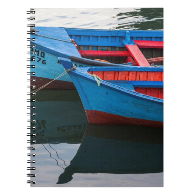 Cuaderno Puerto Angelmo, barcos pesqueros. (Frente)