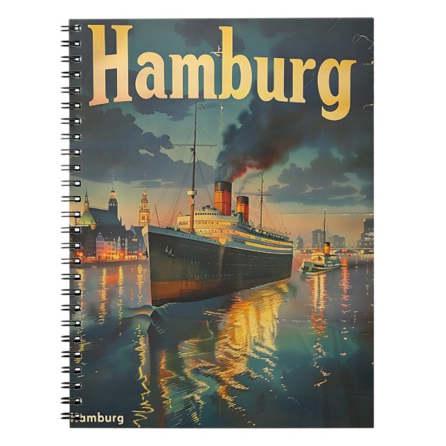Cuaderno Puerto de Hamburgo (Frente)