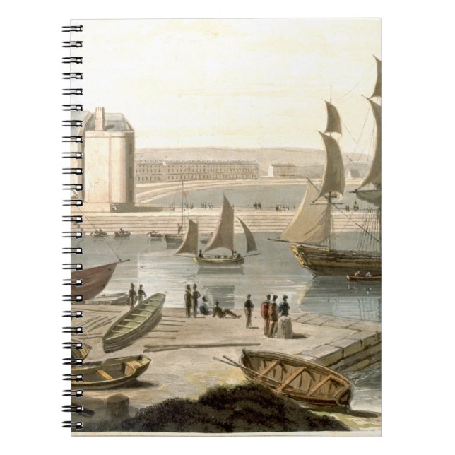 Cuaderno Puerto de Weymouth, 'de un viaje alrededor del (Frente)