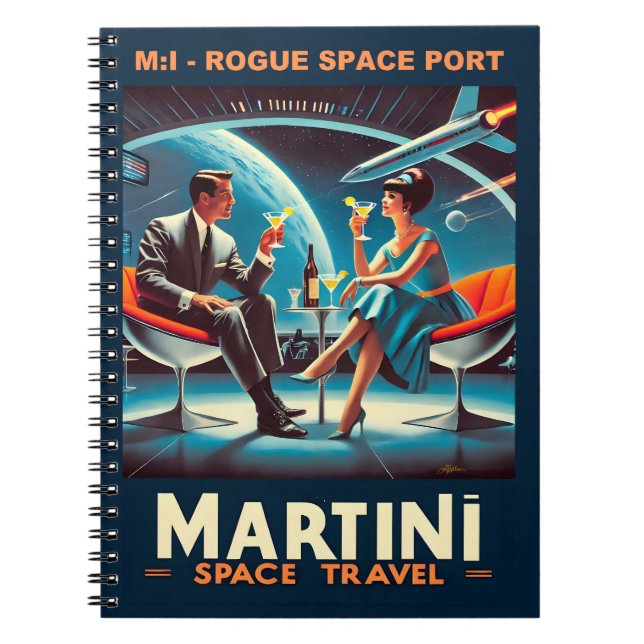 Cuaderno Puerto espacial Martini Space Travel: Poster Rogue (Frente)
