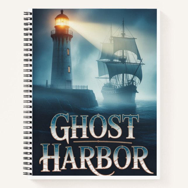 Cuaderno Puerto Fantasma – Faro Misterioso (Anverso)