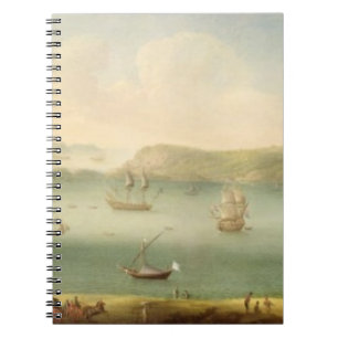 Cuaderno Puerto Mahon, Minorca, 1730's (aceite en lona)