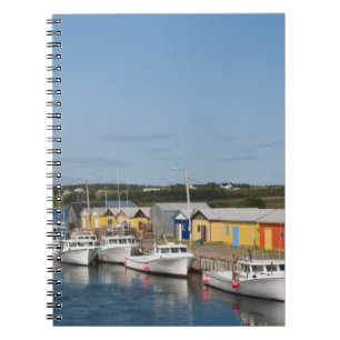Cuaderno Puerto North Lake, Isla del Príncipe Eduardo.