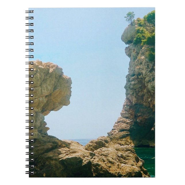 Cuaderno Puerto occidental y muelle de Dubrovnik (Frente)