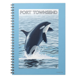 Cuaderno Puerto Townsend, salto de WashingtonOrca