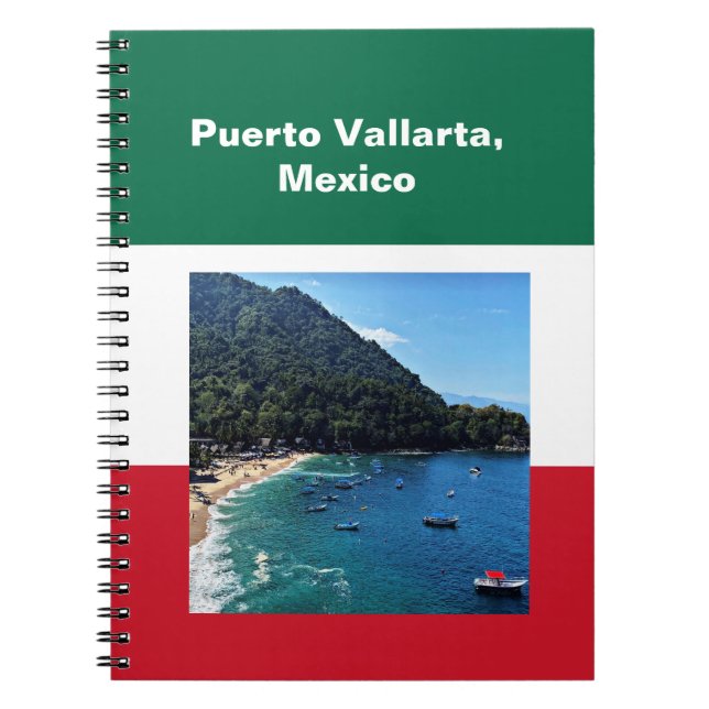 Cuaderno Puerto Vallarta, México (Frente)
