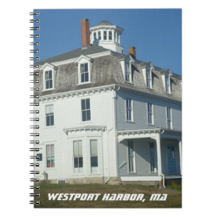 Cuaderno Puerto Westport, Massachusetts Cottage