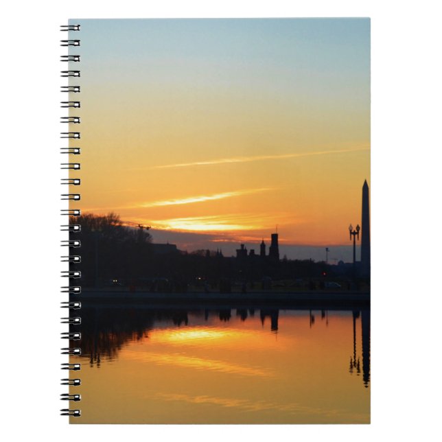 Cuaderno Puesta de sol desde Capitol Hill. (Frente)
