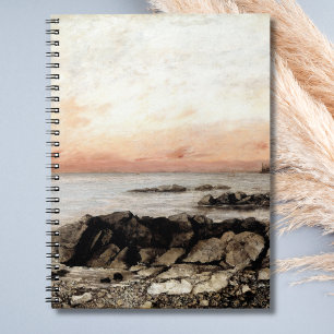 Cuaderno Puesta de sol, Vevey, Suiza – Gustave Courbet