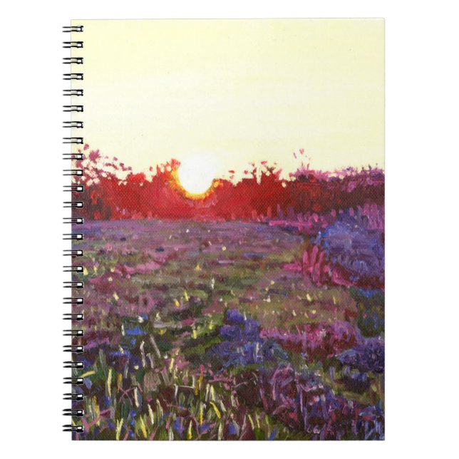 Cuaderno Puesta del sol 2012 de Farley (Frente)