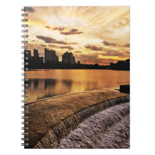 Cuaderno Puesta del sol en la ciudad Londrina
