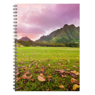 Cuaderno Puesta del sol jurásica