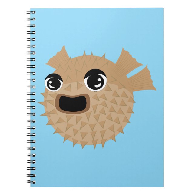 Cuaderno Puffer Fish (Frente)