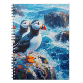 Cuaderno Puffins