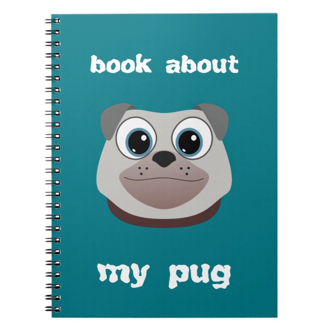 Cuaderno Pug (Frente)