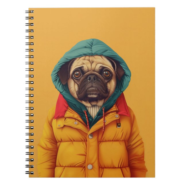 Cuaderno Pug (Frente)