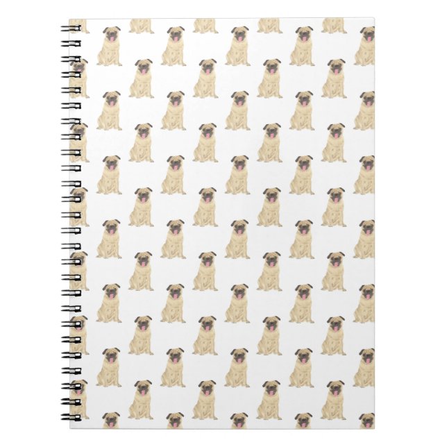 Cuaderno Pug (Frente)