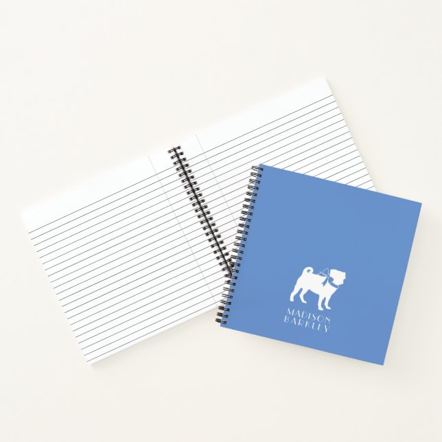 Cuaderno Pug Dog Puppy (Interior)