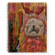 Pug en disfraz de gato, collage abstracto de pug i