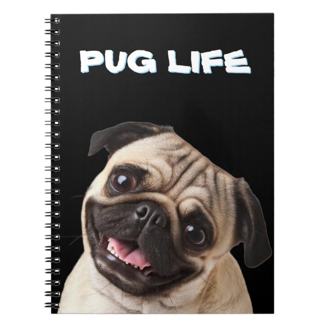 CUADERNO PUG NOTEBOOK  (Frente)