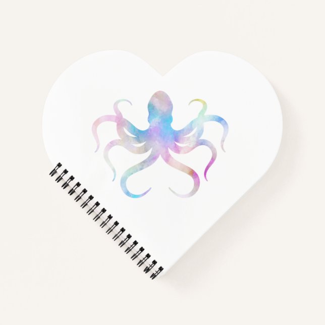 Cuaderno Pulpo acuarela (Anverso)