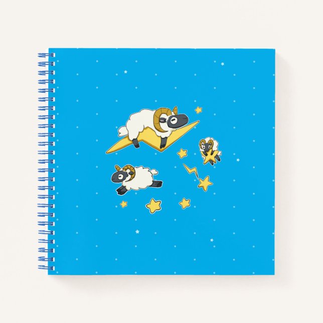 Cuaderno Pun de ciencias de la computación de ovejas eléctr (Anverso)