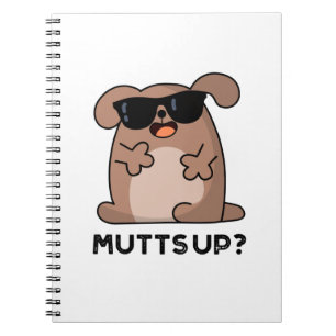 Cuaderno Pun de Perrito Divertido Mutts Up