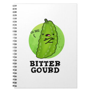 Cuaderno Pun de Verdura Divertida Calabaza Amarga