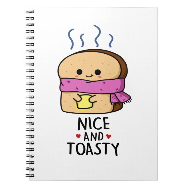 Cuaderno Pun Pun De Tostada Lindo Y Tostado Mantequilla (Frente)