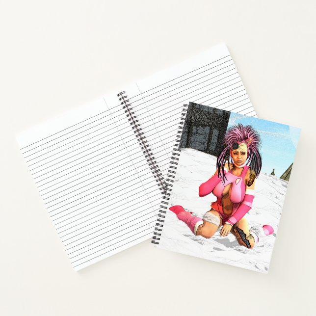 Cuaderno Punk de nieve de Sci Fi (Interior)