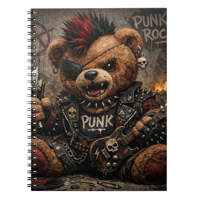 Cuaderno Punk Rock Paul (Frente)