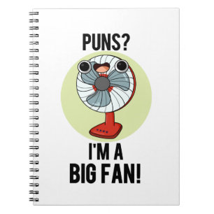 Cuaderno Puns Me Soy Un Gran Ventilador Chiste De Ventilado