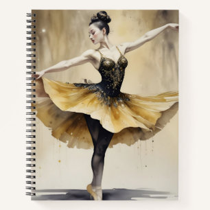 Cuaderno Puntas de Ébano y Oro