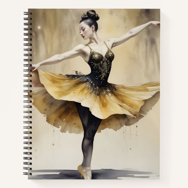 Cuaderno Puntas de Ébano y Oro (Anverso)