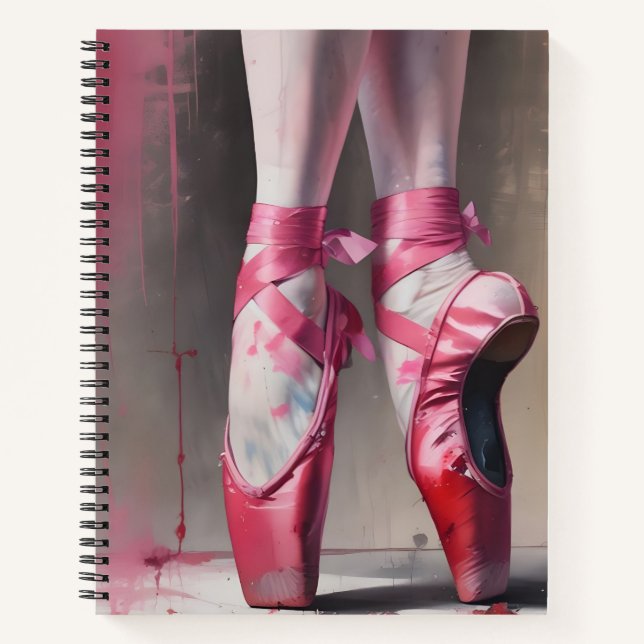 Cuaderno Puntas de Pasión Rosa (Anverso)