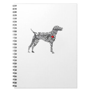 Cuaderno Puntero de Shorthair alemán I GSP Perro Mamá me en