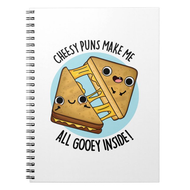 Cuaderno Puntitos cursis Me Hacen Todos Gooey Dentro De La  (Frente)