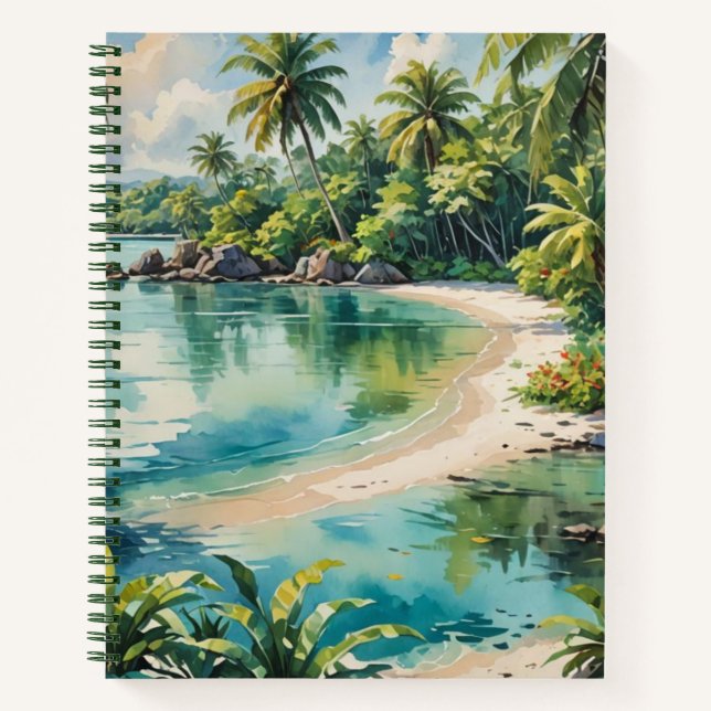 Cuaderno Punto de buceo secreto (Anverso)