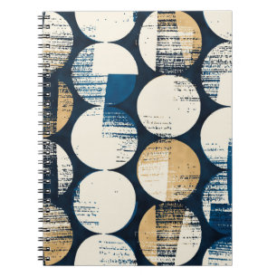 Cuaderno Punto de color de agua roto, efecto teñido.