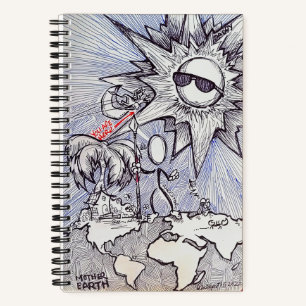 Cuaderno PUNTO DE LA FILA   Bloc de notas espiral