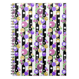 Cuaderno Punto retro, rayado y polka