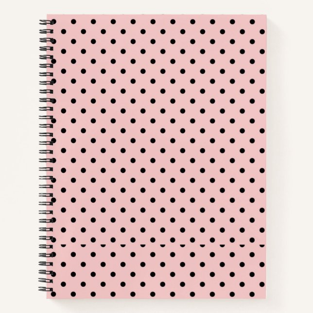 Cuaderno Punto rosa, polka (Anverso)
