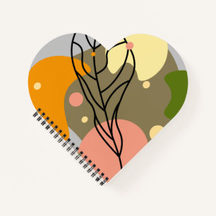 Cuaderno Puntos abstractos interesantes con hojas